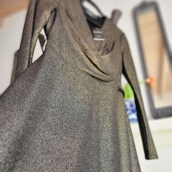 NWT LAUREN Ralph Lauren Jacquard Dress - Picture 2 of 16